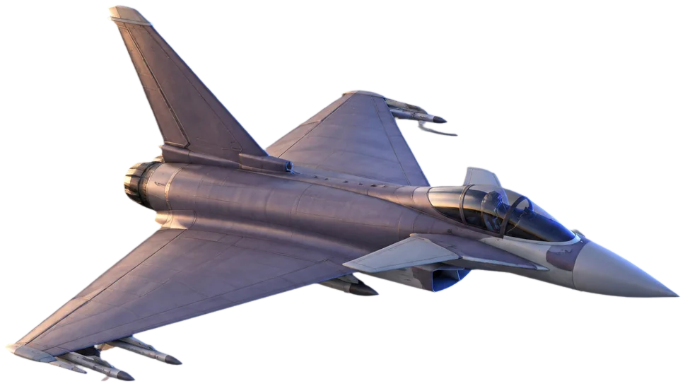 Jet Multirole CV-8 Spindrift ungu kelabu berguling tajam